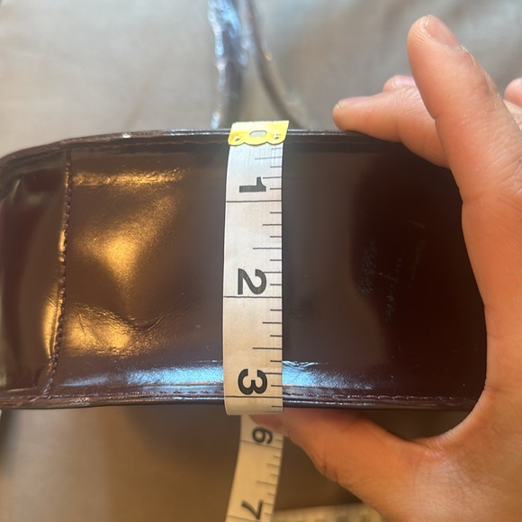 ETIENNE AIGNER CAVALIER COLLECTION SIGNATURE LEATHER SADDLE BAG - Picture 16 of 17